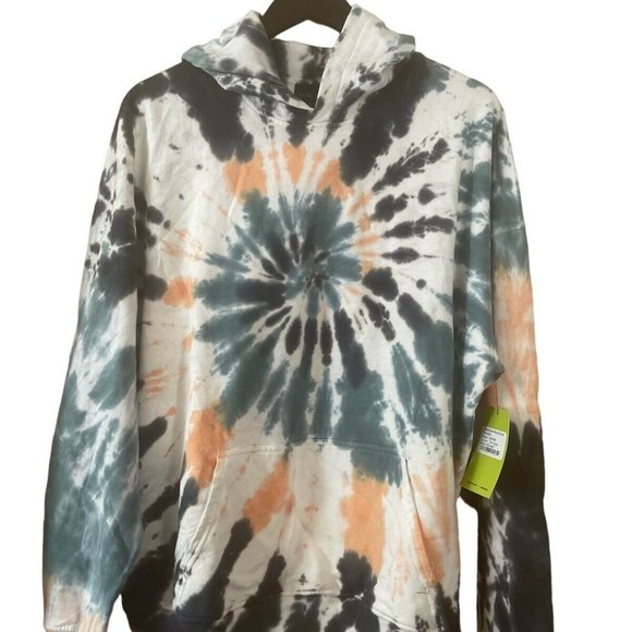 AKIRE SPORT by Erika Costell XS Oversized Fleece Boyfriend Hoodie Sweatshirt NWT - Picture 1 of 4